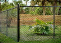 Barrière de maillon de chaîne galvanisée enduite par PVC pour des sports de basket-ball et une barrière de ferme