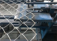 Fil d'acier galvanisé à chaud de chaîne de maillon de barrière d'armure argentée du tissu 50x50mm pour la construction