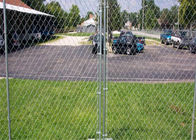 La barrière de maille de maillon de chaîne de PVC offre la barrière sûre élevée et le regard esthétique