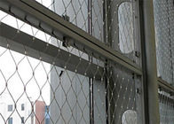 Filet décoratif de câble métallique d'acier inoxydable de protection pour la balustrade de balustrade