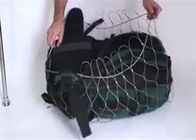 Protection de haute résistance 2mm Mesh Rope Bag 7x7 7x19 de bagage