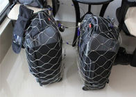 Anti câble métallique imperméable d'acier inoxydable d'Odm de sac à dos de vol Mesh For Travelling Bags