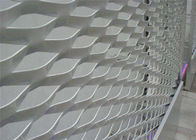 Grillage tissé par revêtement de façade de maille augmenté par aluminium décoratif en métal