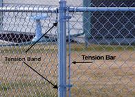 barrière galvanisée par pouce Tension Band de maillon de la chaîne 3-1/2 de 42mm
