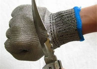 Gants fiables de maille d'acier inoxydable de représentation pour la protection industrielle de coupe