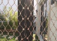 Câble métallique tissé d'acier inoxydable de 3mm Mesh For Zoo Animal Fence