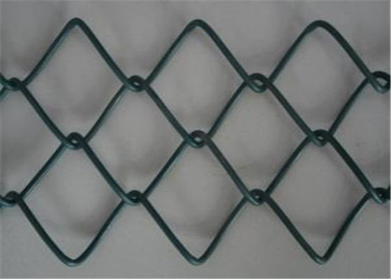 Tissu en acier galvanisé de barrière de maillon de chaîne, 4 pieds de taille de chaîne de grillage de maillon