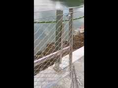 Quel est le résultat de l'installation du filet en treillis de câble ?