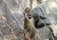 Petit filet flexible de clôture net de câble de Mesh Monkey Enclosure Ss Zoo de câble métallique en métal d'oiseau