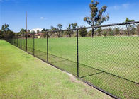 2&quot; sport de terrain de football de Fabric For Playground de barrière de maillon de chaîne de PVC de X2 » Diamond Mesh