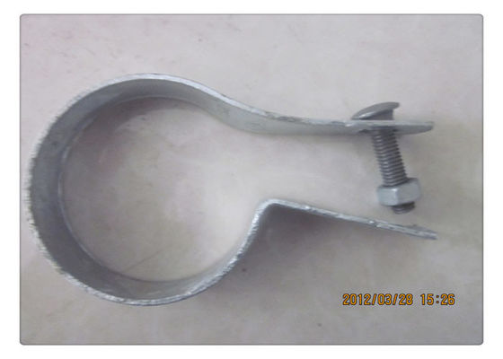 Bande en acier 1-5/8 de tension galvanisée par garnitures durables de barrière de maillon de chaîne »