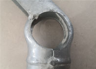 3 bras d'extension en acier de barbelé du brin 45° pour la barrière de sécurité de maillon de chaîne