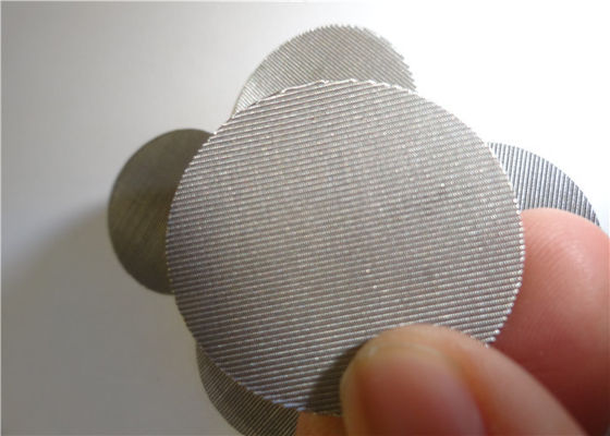 Exactitude élevée de filtration d'écran d'extrudeuse d'acier inoxydable