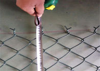 La mesure 12 résidentielle a galvanisé le tissu en acier de lien de /Chain de barrière de maillon de chaîne