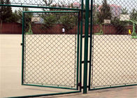 Coutume 7' haut barrière de ligne de touche de maillon de chaîne pour le parc de base-ball/football
