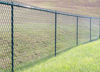 Mesure de Mesh Fence 9 de maillon de champ de sports/chaîne du court de tennis 75x75mm