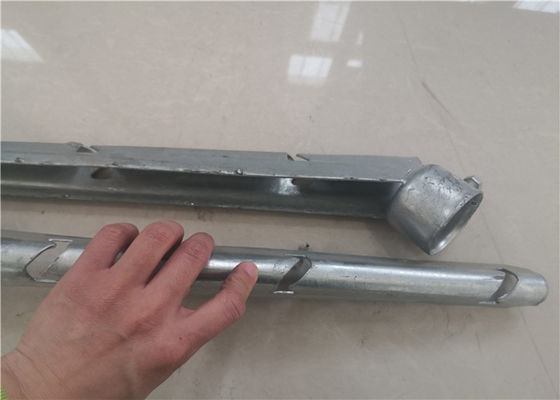 3&quot; fil faisant le coin de l'acier 3 de bras d'extension de fil de Barb de courrier pour la barrière de maillon de chaîne
