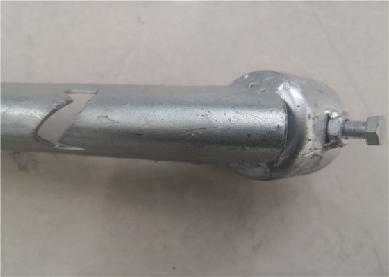 3&quot; fil faisant le coin de l'acier 3 de bras d'extension de fil de Barb de courrier pour la barrière de maillon de chaîne