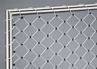 Le filet durable de maille de câble métallique d'acier inoxydable, 1.2mm à 3.2mm X tendent la maille de câble