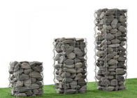 Aménagez les colonnes en pierre de Gabion/cages en parc en pierre de Gabion pour la décoration de jardin