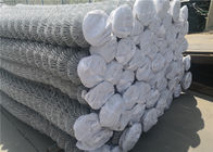 Tissu galvanisé de maillon de chaîne de fil d'acier clôturant la maille pour des jardins 5FTx50FT