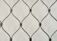 Câble métallique bagué d'acier inoxydable de 3 millimètres Mesh Fall Protection Nets 100*100mm