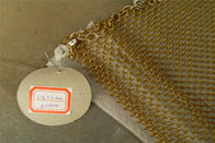 Métal en aluminium Mesh Drapery For Space Divider du maillon de chaîne 1.2mm