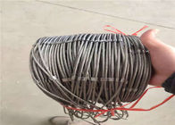Câble métallique d'acier inoxydable de la personnalisation 7x7 7x19 200mm Mesh Bags