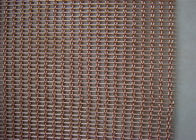 Électrodéposition de l'acier inoxydable décoratif de la maille 4mm en métal de passivation de revêtement de poudre