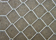 9 mesure X 2&quot; barrière Fabric Galvanized Material de maillon de chaîne pour des courts de tennis