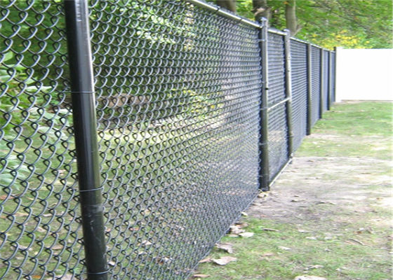 barrière Fabric Galvanized Diamond Wire Netting de maillon de chaîne de bord de la mer de 60mm 6FT