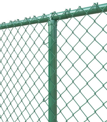 Le PVC de haute résistance a enduit la barrière For Playground de maillon de chaîne de 9 mesures