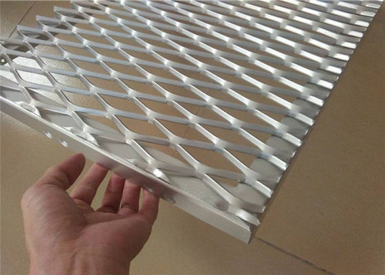 Revêtement léger augmenté tissé décoratif de façade de maille en aluminium